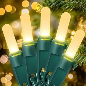 Warm White Holiday String Lights